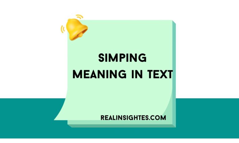 Simping Meaning in Text
