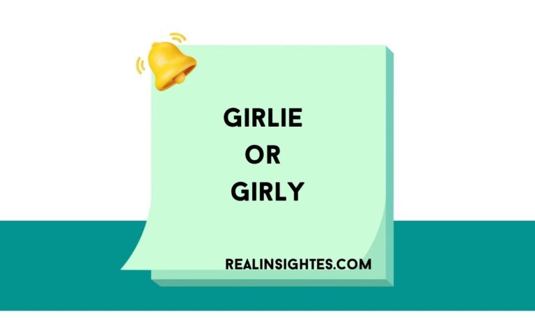 Girlie or Girly
