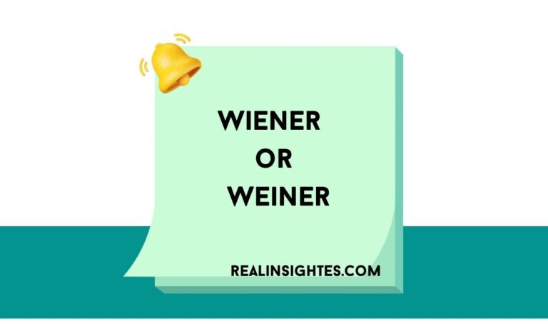 Wiener or Weiner